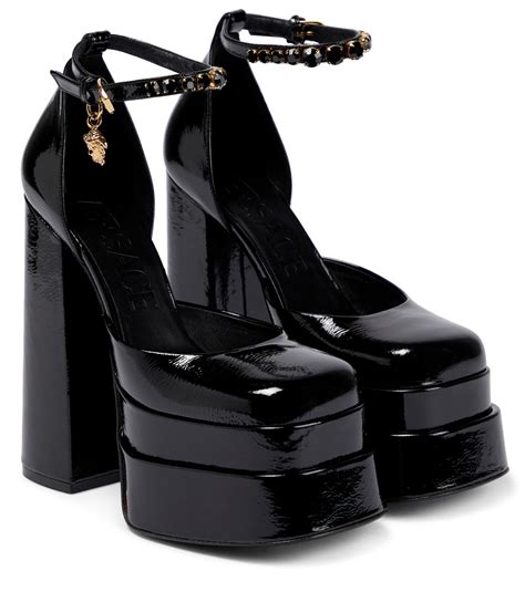 versace medusa shoes price|versace medusa aevitas pumps.